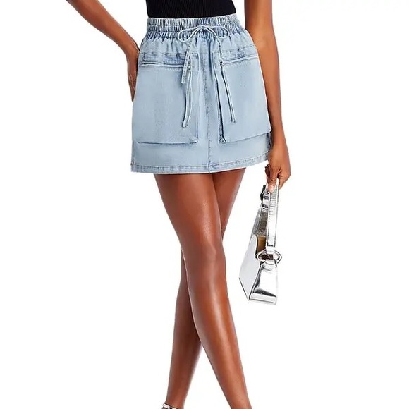 Aqua Dresses & Skirts - Aqua Denim Skirt